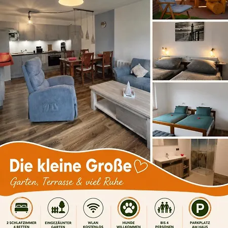 아파트 Kleine Grosse Garten & Terrasse In